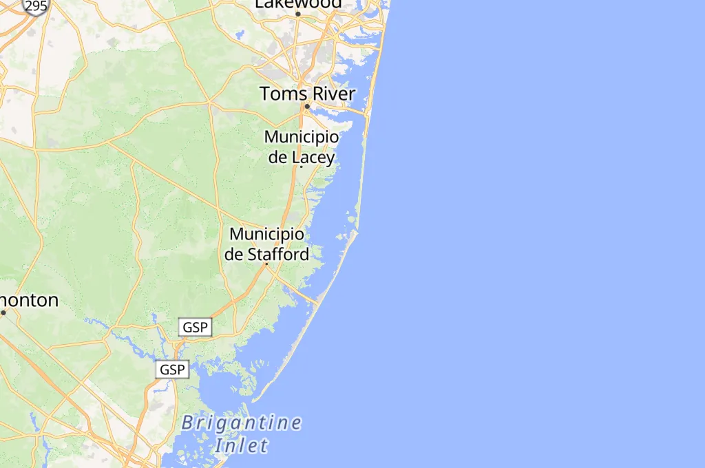 Barnegat Light Area Map Barnegat Light Area Map