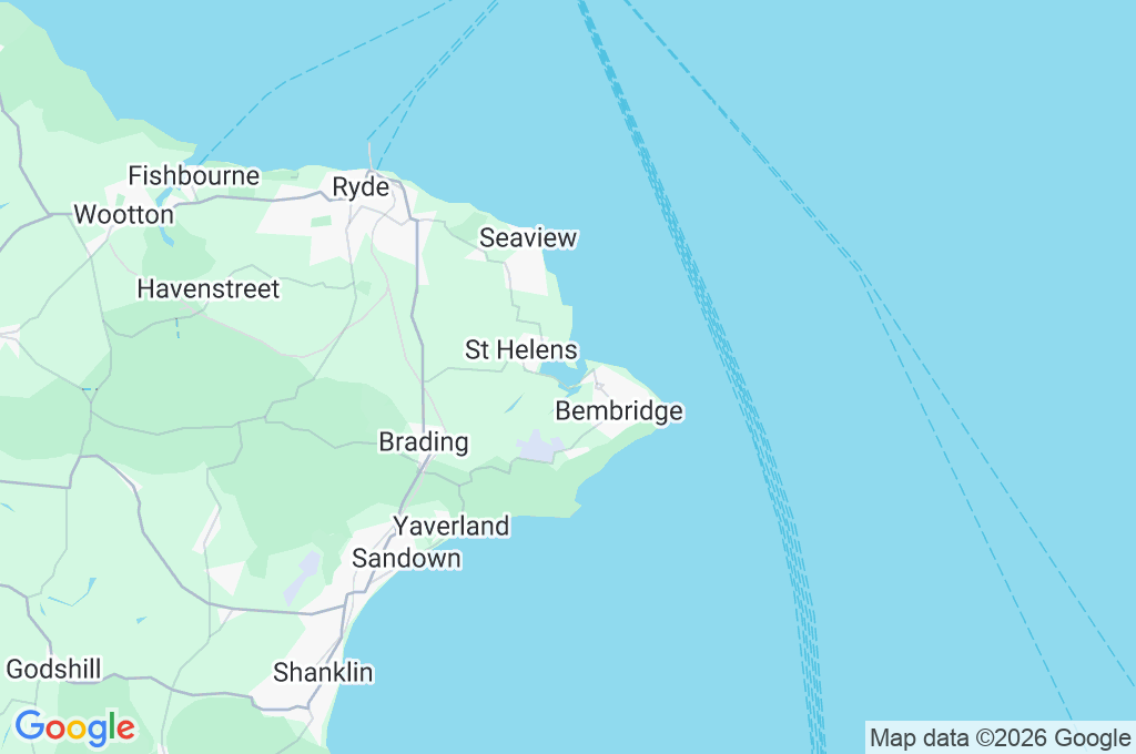 Puerto de Bembridge Area Map Puerto de Bembridge Area Map