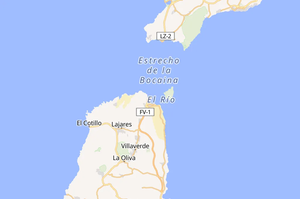 Corralejo Area Map