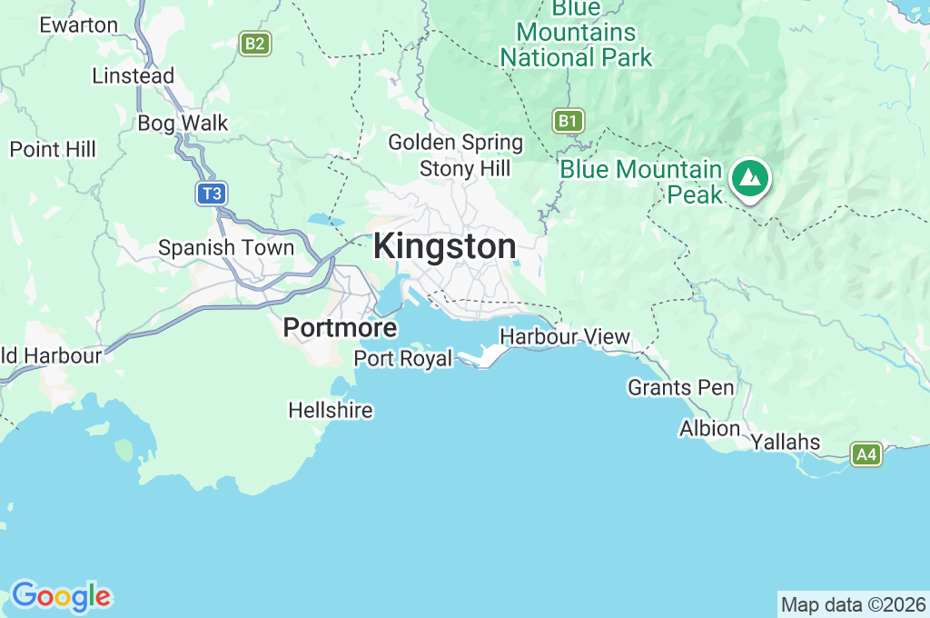 West Parade Area Map