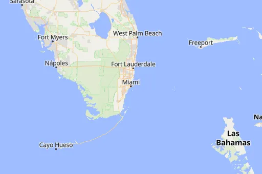 Map of Miami