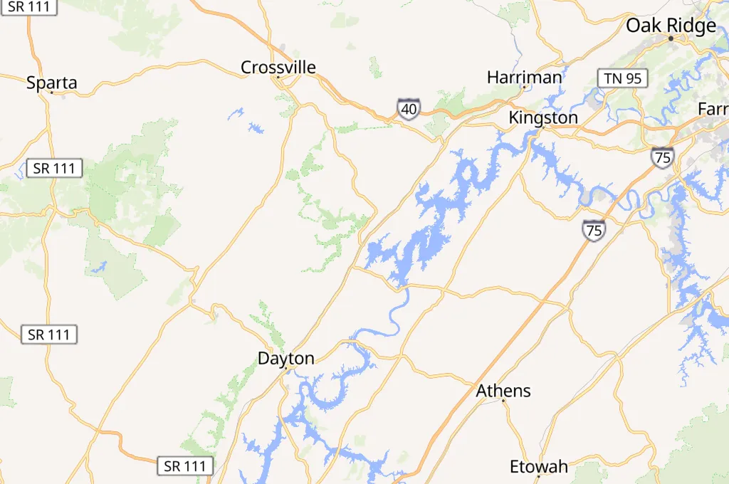 Spring City Area Map Spring City Area Map
