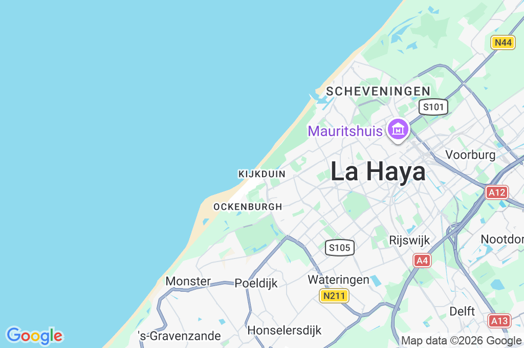 Kijkduin Area Map
