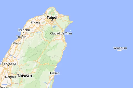 Map of Municipio de Su'ao