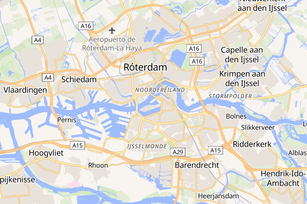 Rijnhaven Area Map