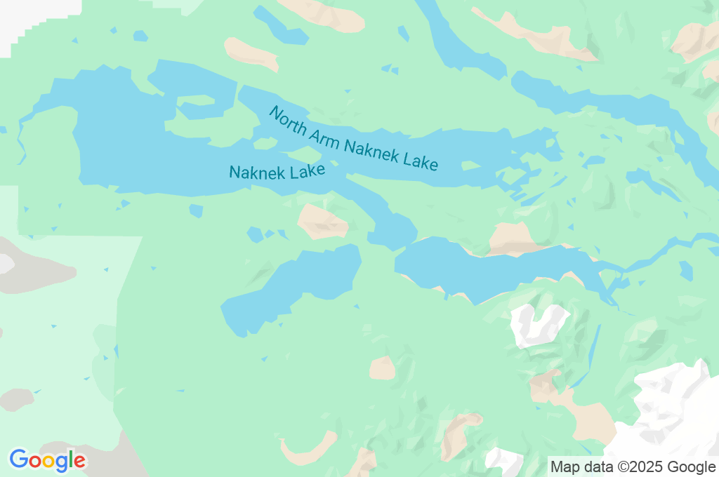 Cataratas Brooks Area Map
