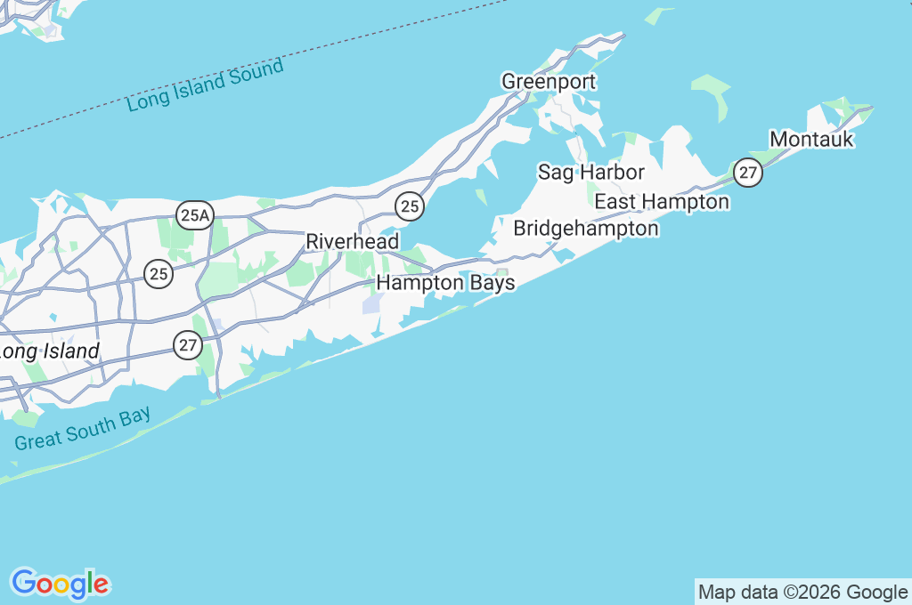 Hampton Bays Area Map Hampton Bays Area Map