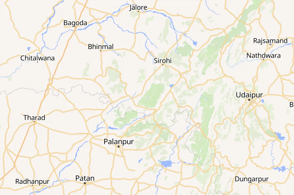 Madhuban Area Map Madhuban Area Map