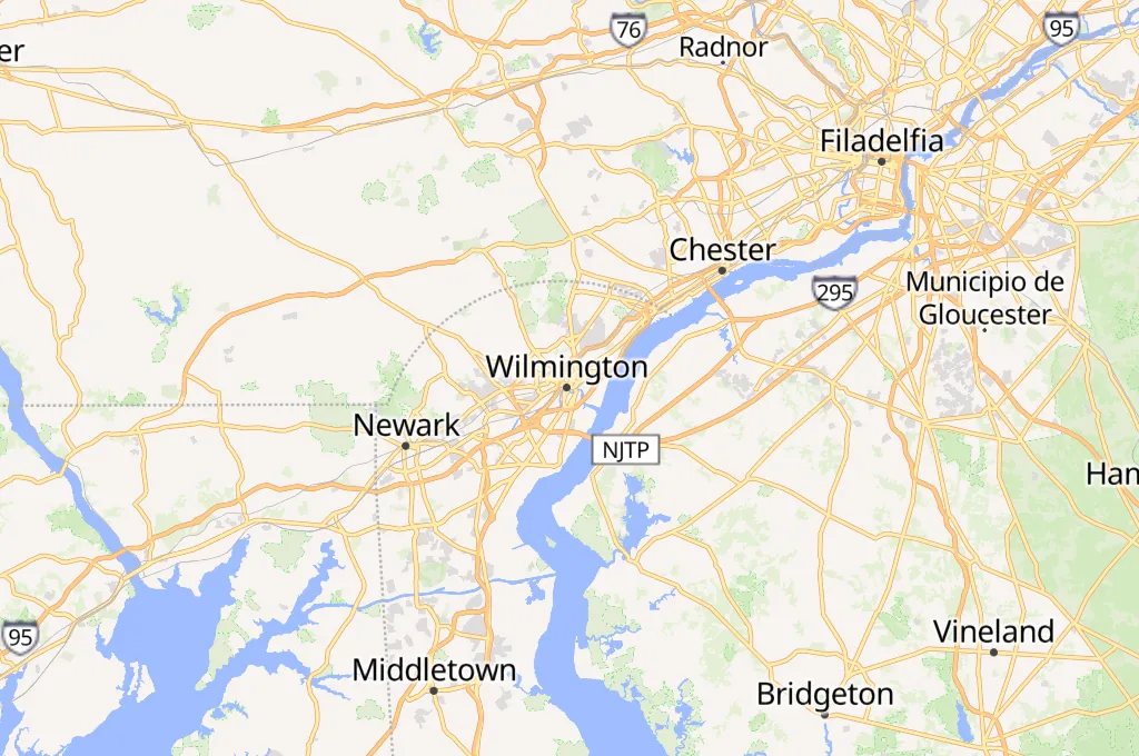 Brandywine Building Area Map