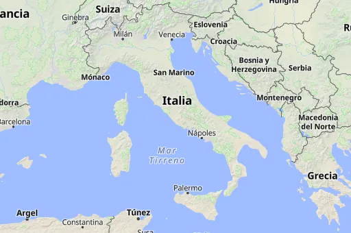 Map of Italia