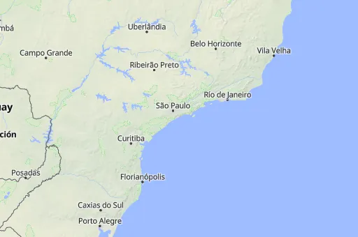 Map of Estado de São Paulo