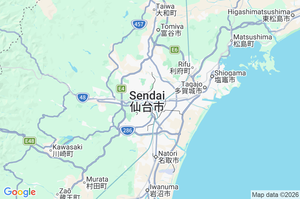 Avenida Atago-Uesugi Area Map