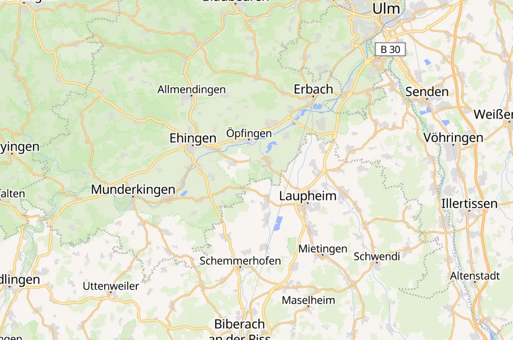 Golfclub Donau-Riss Area Map