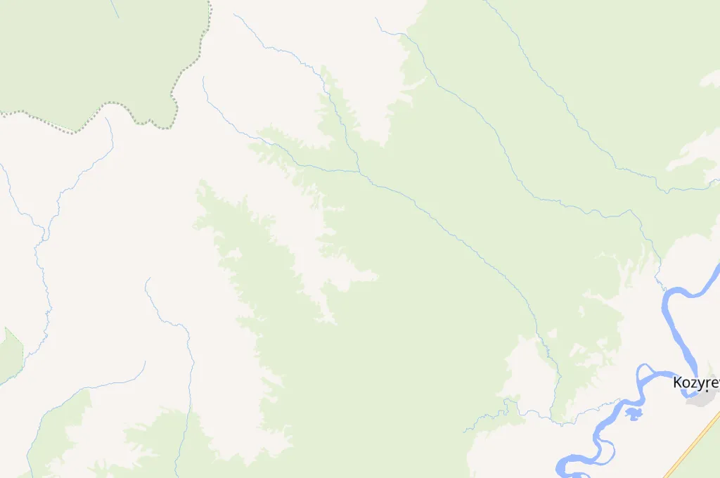 Península de Kamchatka Area Map
