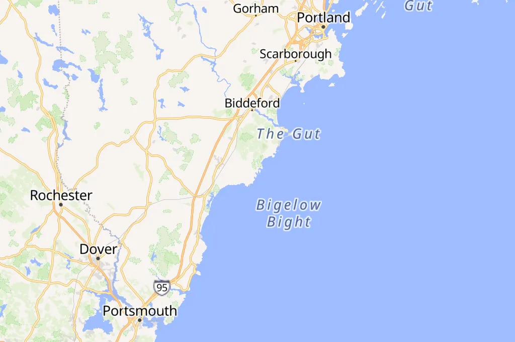 Cape Porpoise Area Map