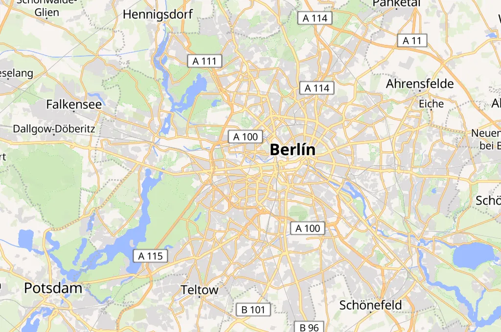 Tiergarten Area Map Tiergarten Area Map