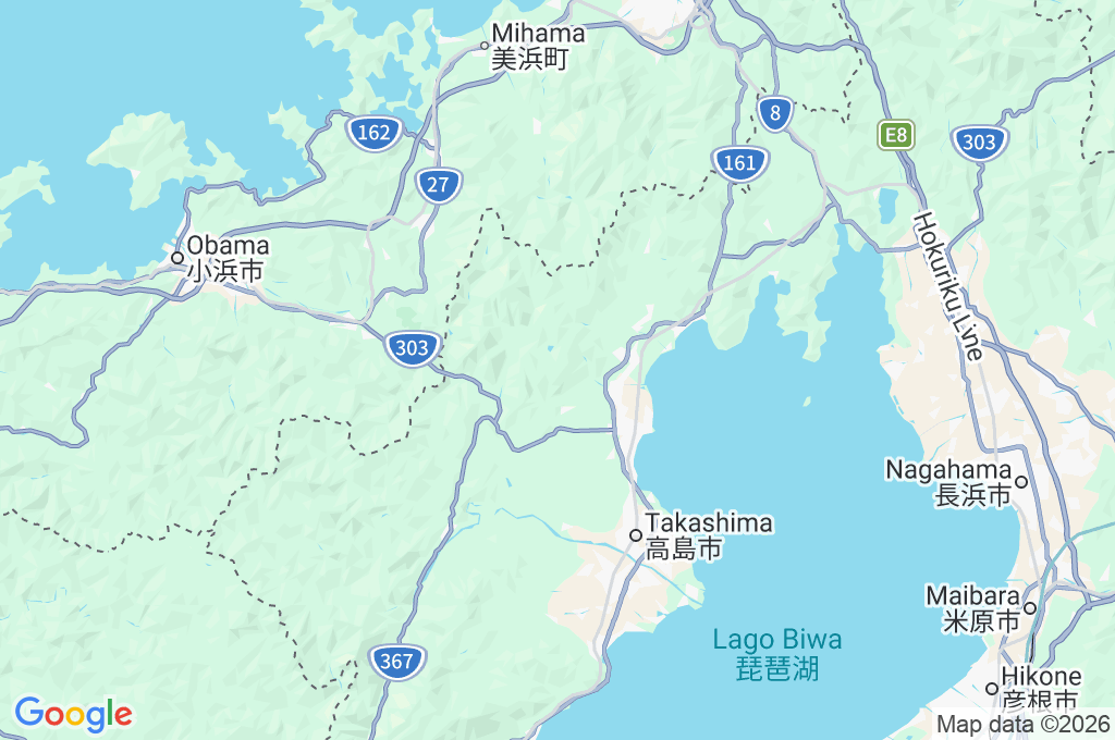 Biwako Hakodateyama Area Map Biwako Hakodateyama Area Map