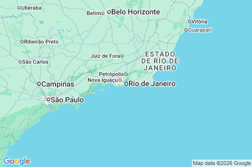 Map of Río de Janeiro