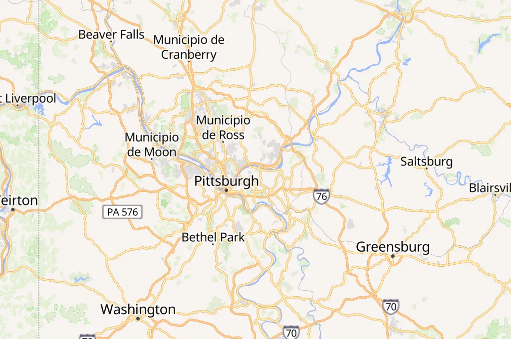 Zoo de Pittsburgh y Acuario PPG Area Map Zoo de Pittsburgh y Acuario PPG Area Map