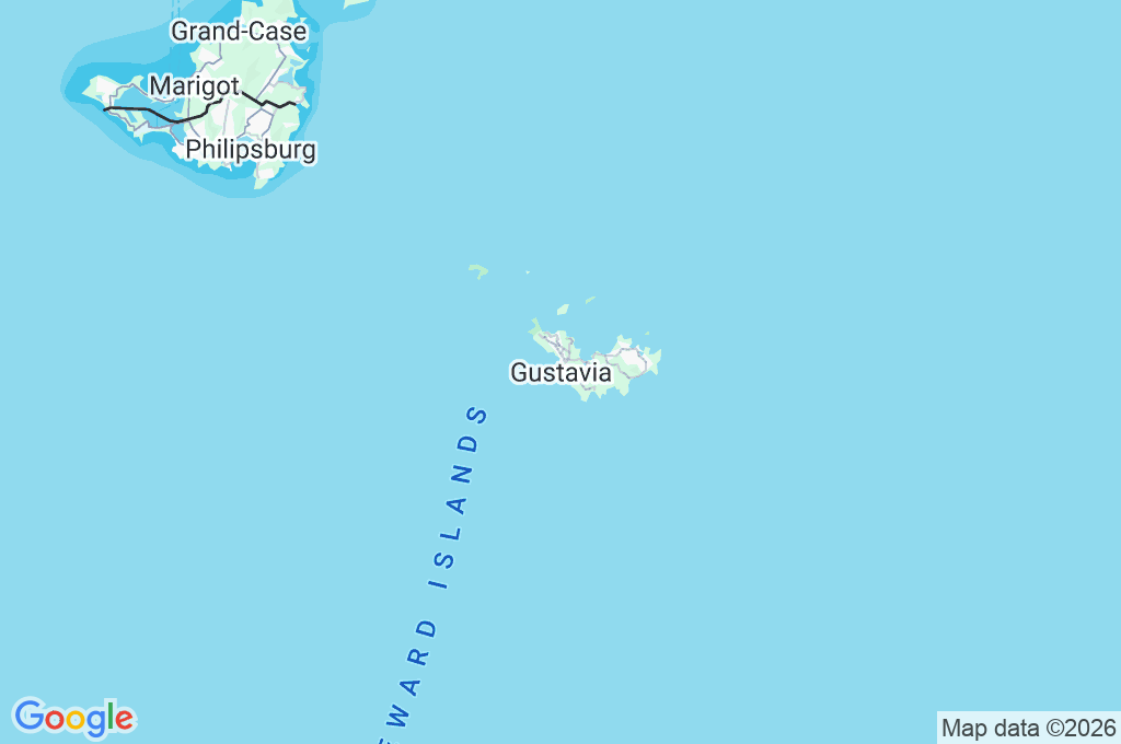 Gustavia Area Map
