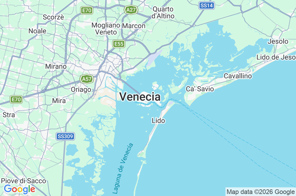Gran Canal junto al Rialto Area Map