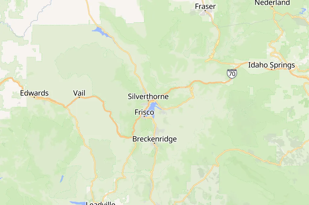Dillon Area Map