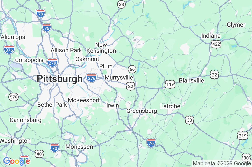 Export Area Map