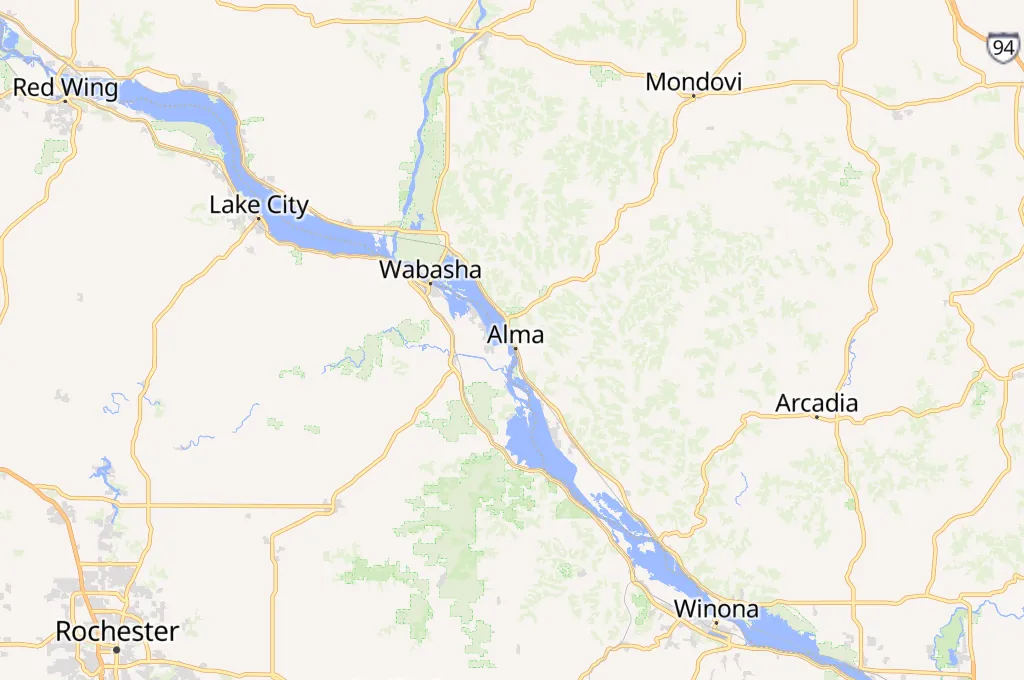 Alma Area Map Alma Area Map