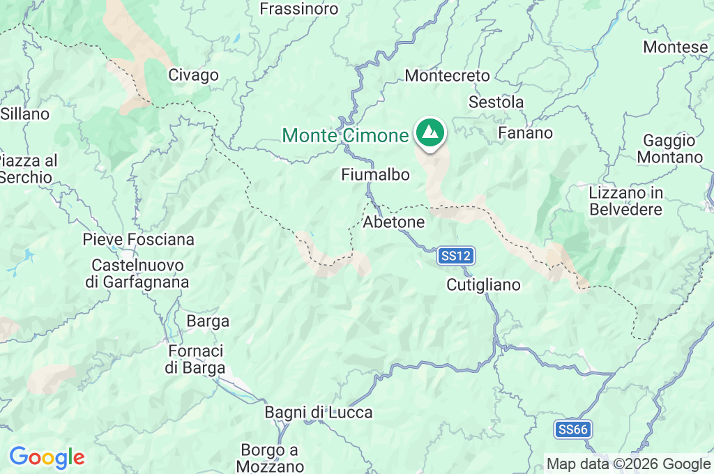 Val di Luce Area Map