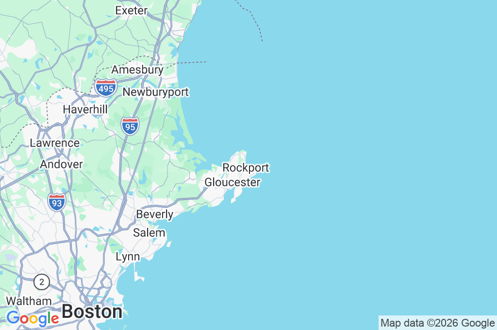 Rockport Harbor Area Map Rockport Harbor Area Map