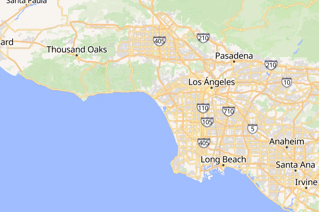 Venice Beach Area Map Venice Beach Area Map