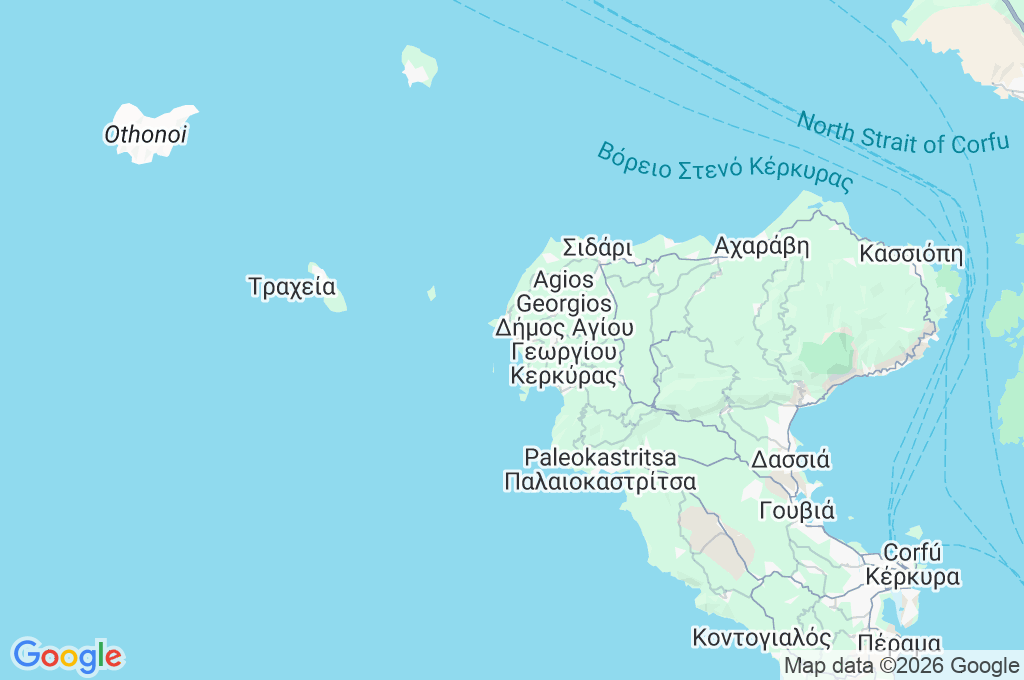Playa de Arillas Area Map