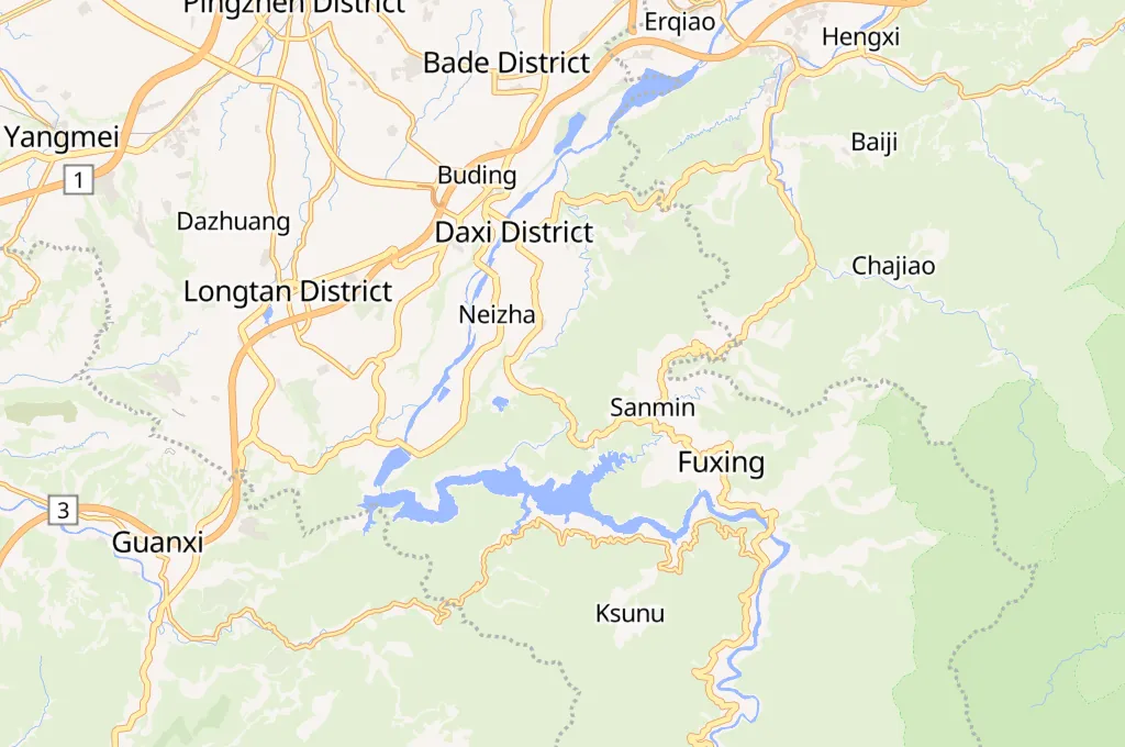 Back Cihu Area Map