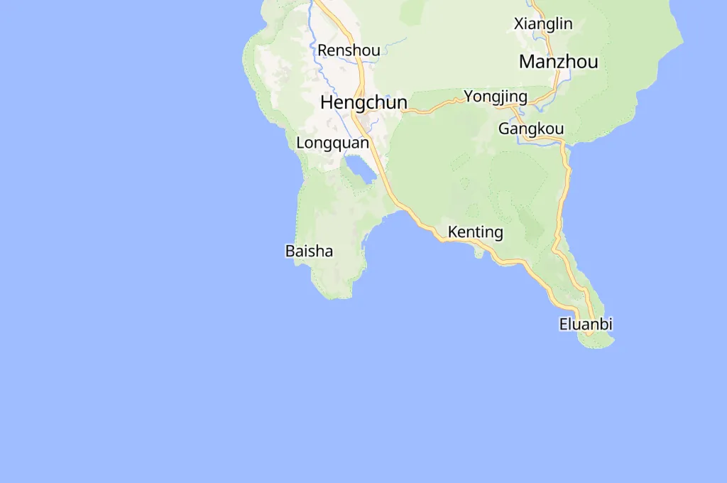 Houbihu Area Map Houbihu Area Map