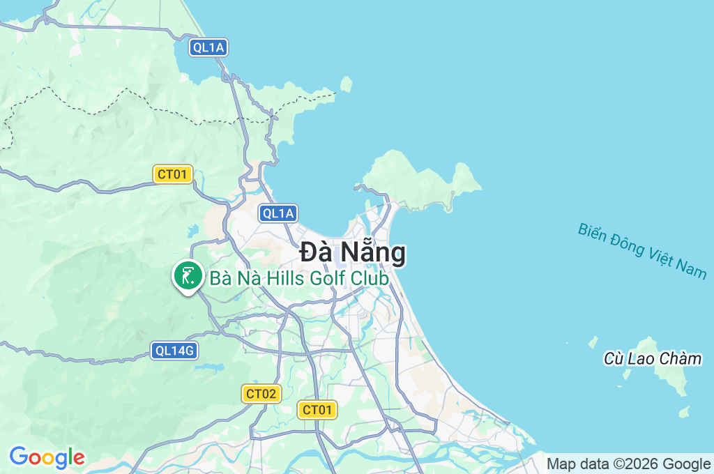 Hospital de Da Nang Area Map