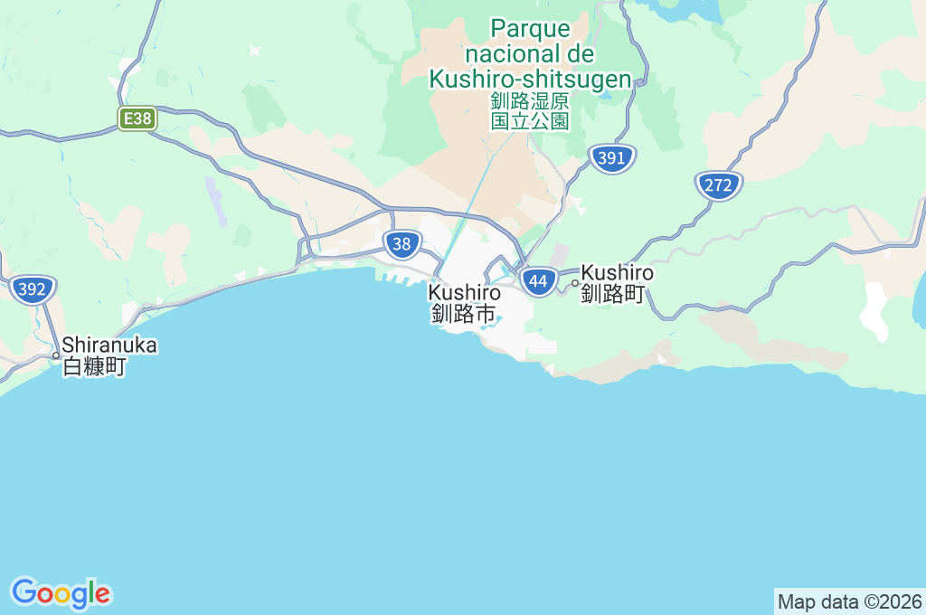 Puerto de Kushiro Area Map Puerto de Kushiro Area Map