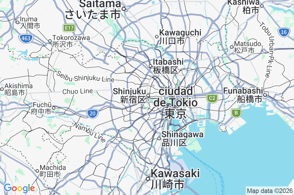 Estación de Shinjuku Area Map Estación de Shinjuku Area Map