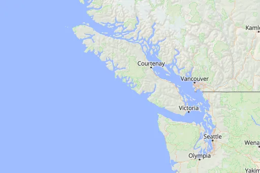 Map of Tofino
