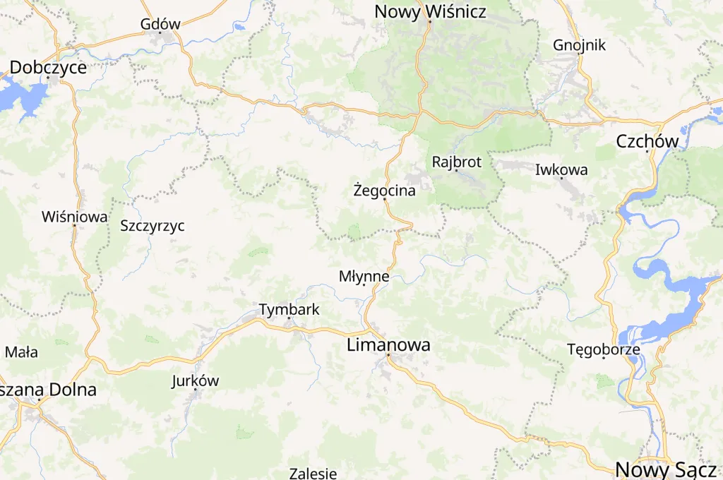 Kamionna Area Map Kamionna Area Map