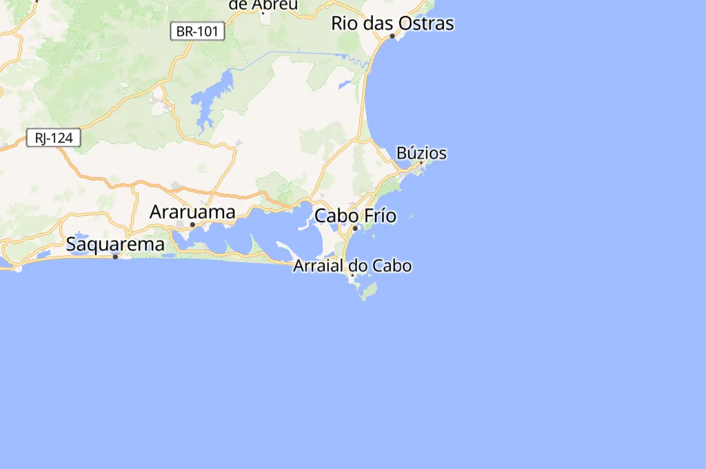 Praia do Forte Area Map Praia do Forte Area Map