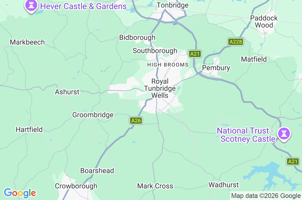 Spa Valley Railway Area Map Spa Valley Railway Area Map
