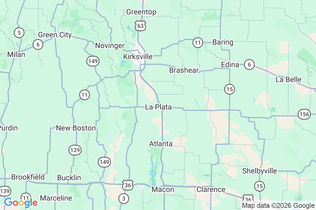 La Plata Area Map