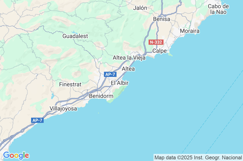 La Punta Area Map