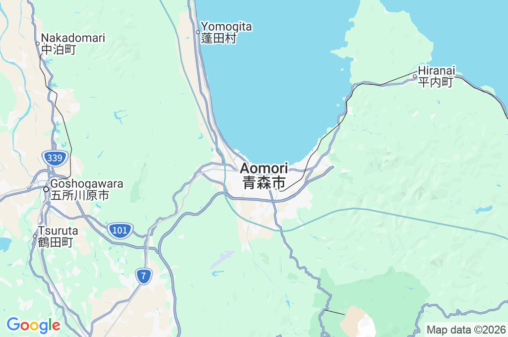 Estación de Aomori Area Map