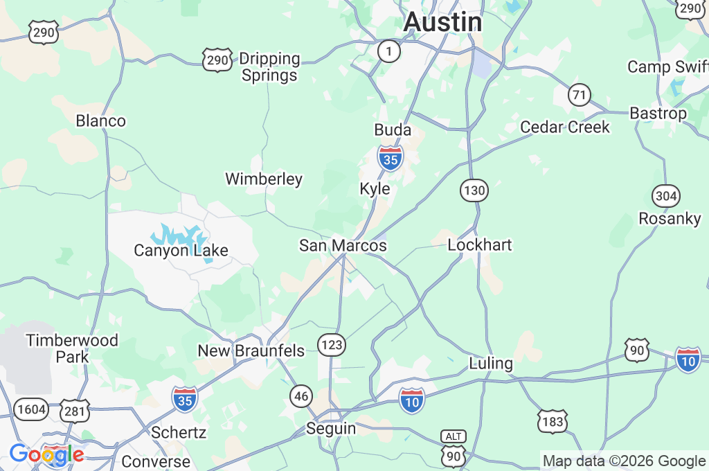 San Marcos Area Map San Marcos Area Map