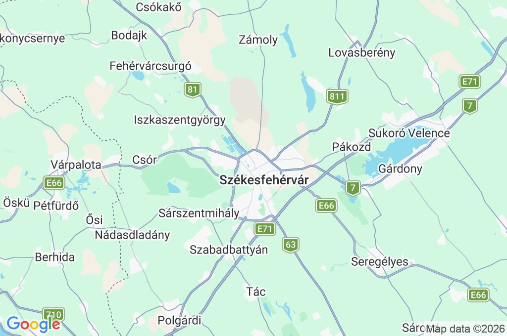 Zichy liget Area Map Zichy liget Area Map