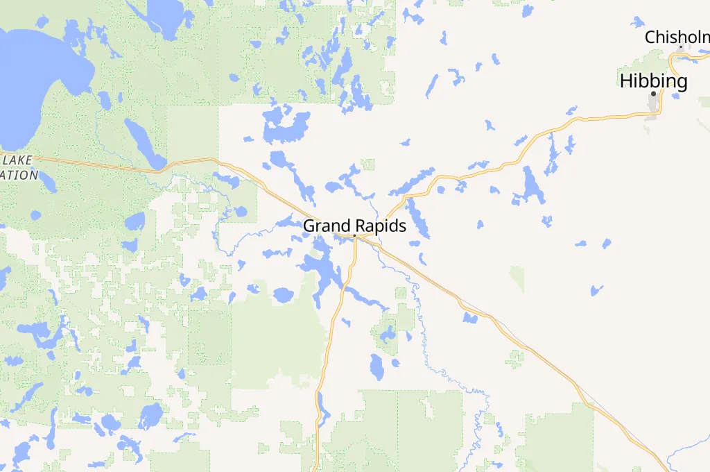 Grand Rapids Area Map Grand Rapids Area Map