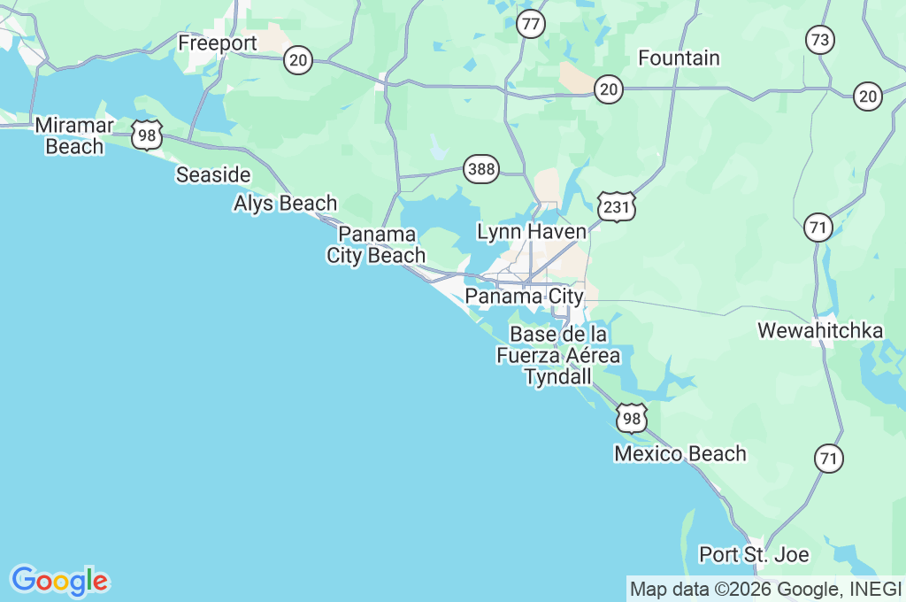 Coral Reef Beach Area Map Coral Reef Beach Area Map