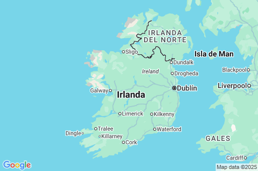 Map of Irlanda
