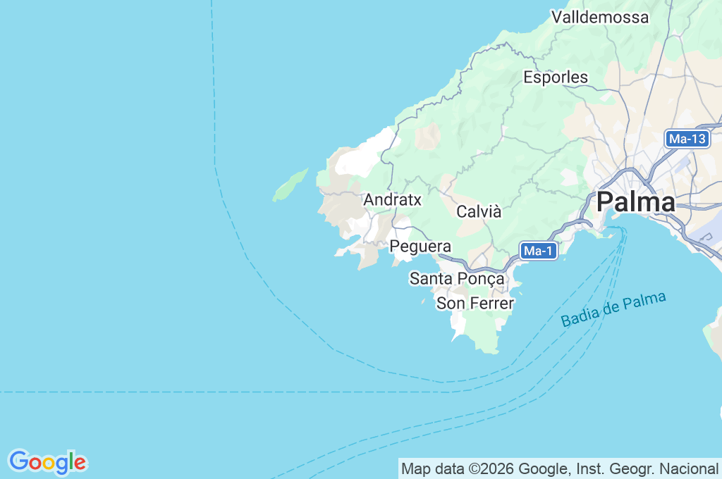 Port d'Andratx Area Map Port d'Andratx Area Map
